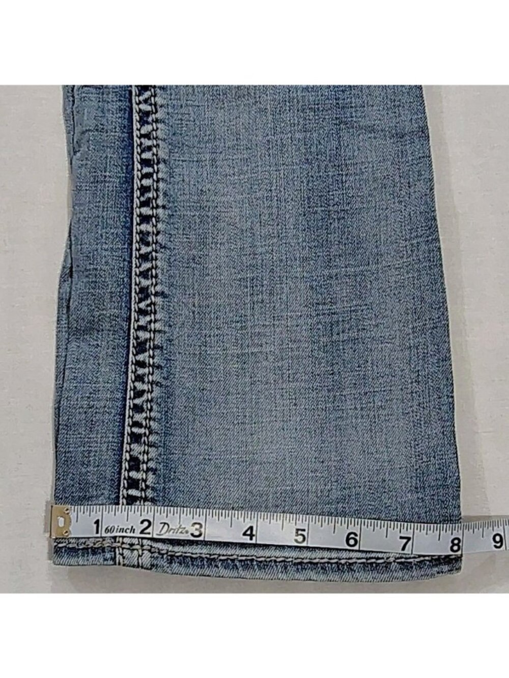 Silver Jeans Suki Womens W28 L31 Western Slim Boot Pants Light Wash Denim Blue - Picture 15 of 16